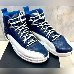 Air Jordan 12 Retro - Size 13 Men’s OBSDN/UNVRSTY BL-WHT-FRNCH BL